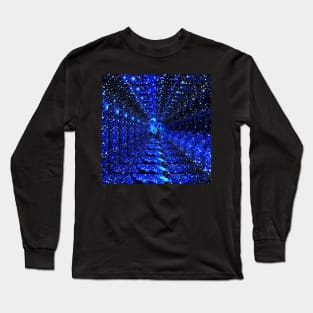 Blue Nebula Long Sleeve T-Shirt